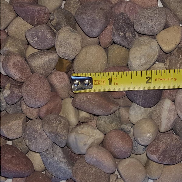 Butler Arts 0.50 cu. ft. 40 lbs. 3/4 in. Arizona River Rock Butler Arts 0.50 cu. ft. 40 lbs. 3/4 in. Arizona River Rock