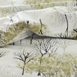 Legends Hotel Winter Trees Wrinkle-Free Sateen Duvet Cover