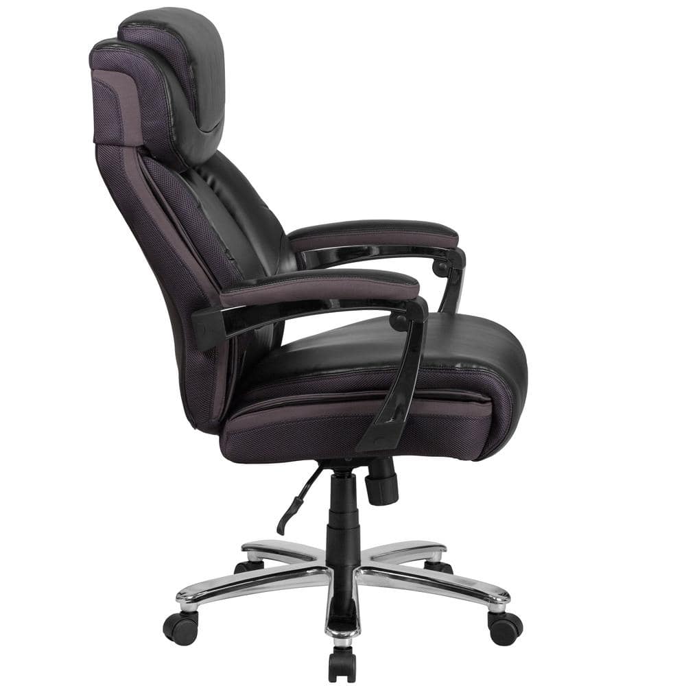 Black High Back LeatherSoft Executive Swivel Office Chair