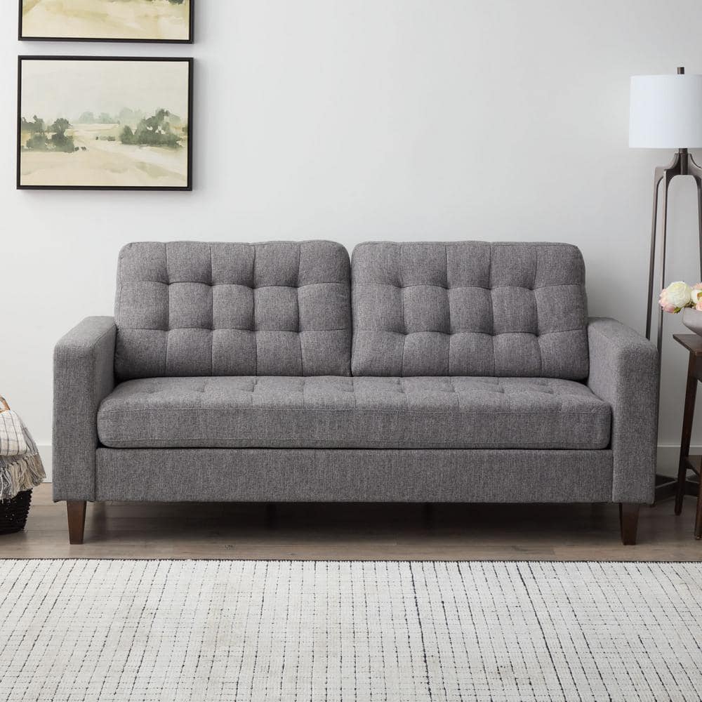 Insert Included, Decorative Throw, Accent, Sofa, Couch, Bedroom, Polyester  Grey, Modern, 1 - Ralphs