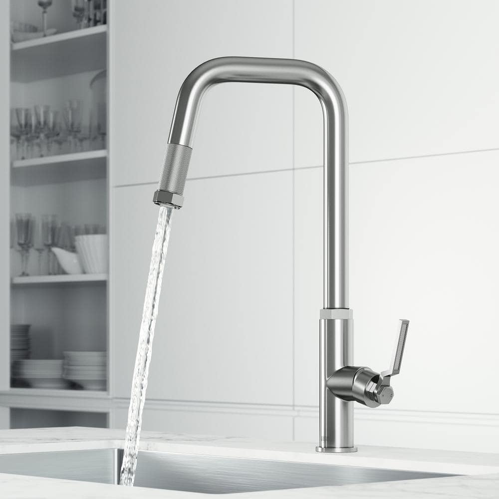 Hart 18" Stainless Steel Pull-Down Kitchen Faucet