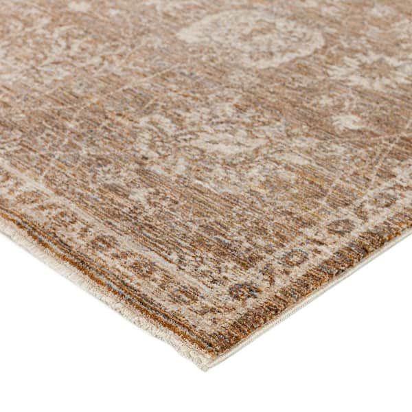 Yarra Vintage 9 ft. x 13 ft. 2 in. Brown Rug