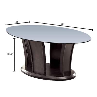 Oval Coffee Tables Accent Tables The Home Depot
