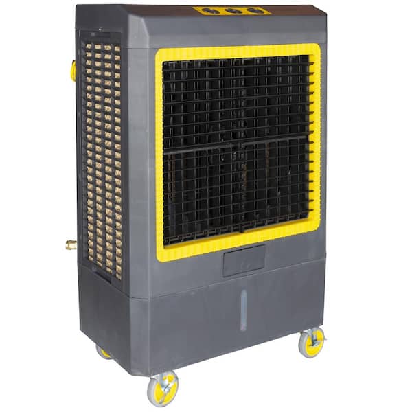 Hessaire Hi-Viz Series 5,300 CFM 3-Speed Portable Evaporative Cooler (Swamp Cooler) for 1,600 sq. ft.