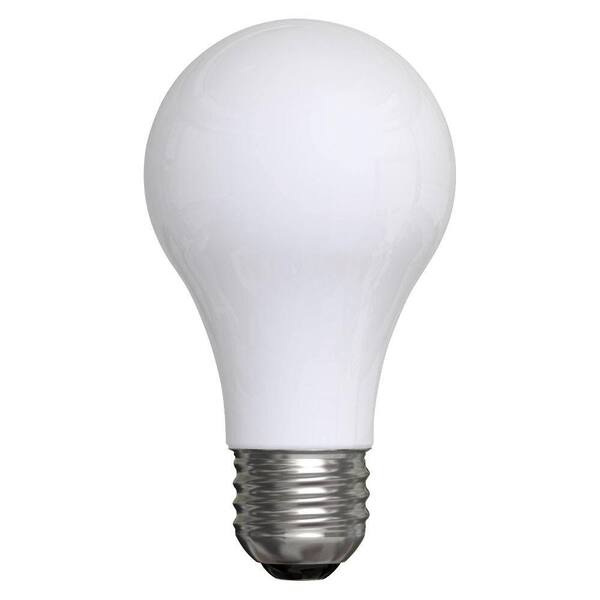 GE 60-Watt Incandescent A19 Double Life Soft White Light Bulb (6-Pack)