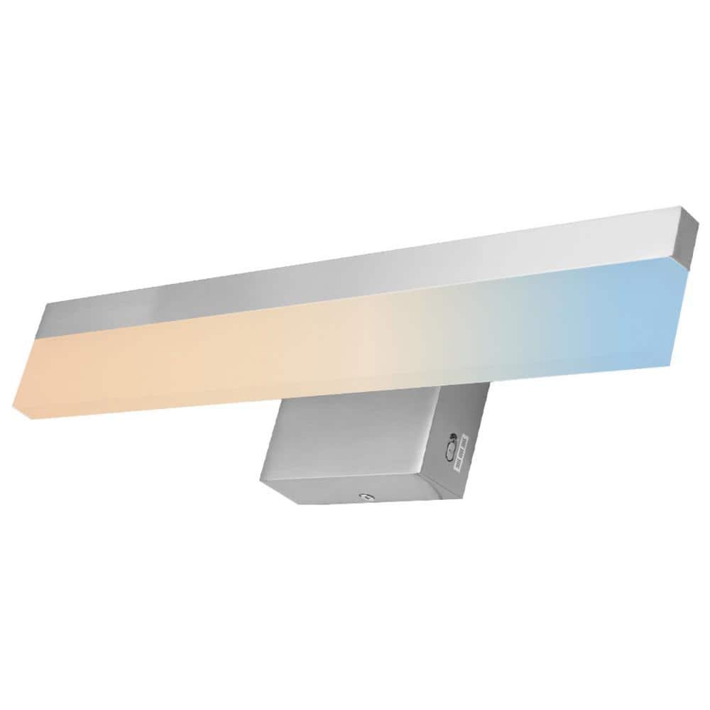 Sunlite In Light Brushed Nickel Led Vanity Light Bar With Frosted