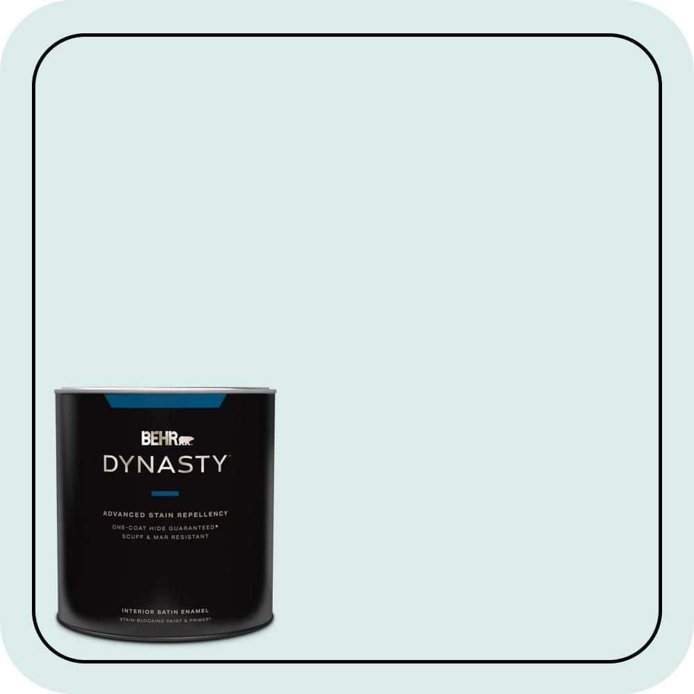 1 qt. #510E-1 Ice Folly Satin Enamel Interior Stain-Blocking Paint & Primer price history on PriceWatchPro