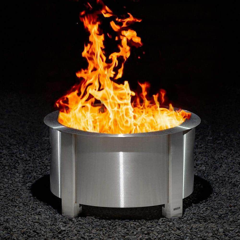 X Series 24 Stainless Steel Smokeless Wood Fire Pit