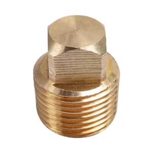 Fitting  MADE IN USA! Male NPT 10 pcs 3/8"  MIP Brass Hex Plug 