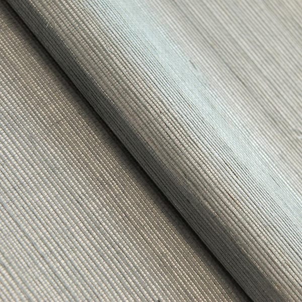 Tempaper Sky Blue on Silver Sisal Authentic Grasscloth Handwoven Unpasted Textured Wallpaper Roll (Covers 72 sq. ft.)