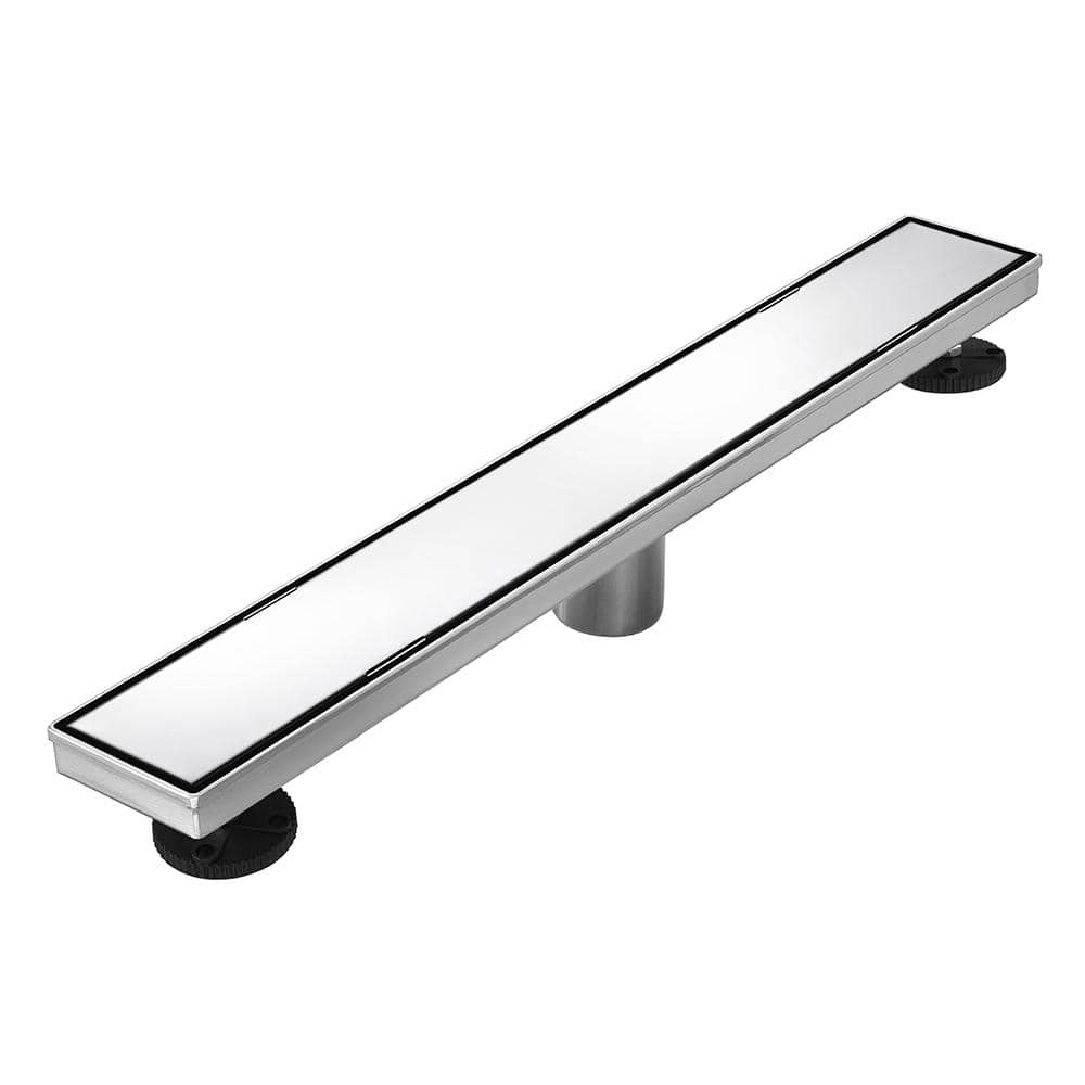 Mediterraneo 36 in. Linear Shower Drain, Dual Design ZAD36C The Home