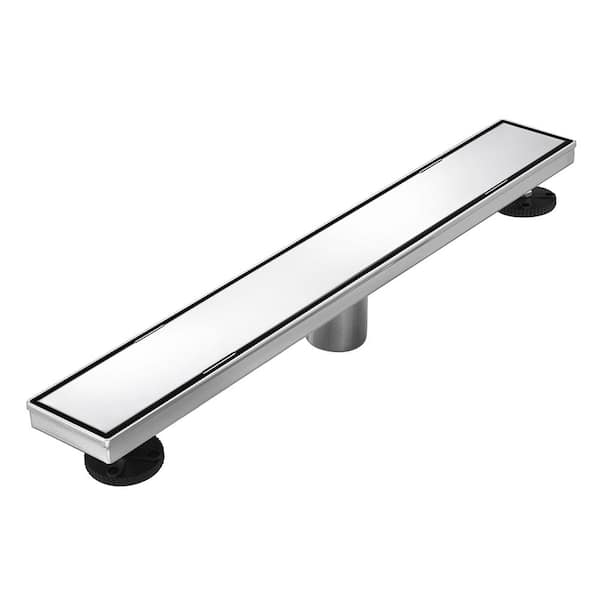 Mediterraneo 36 in. Linear Shower Drain, Dual Design
