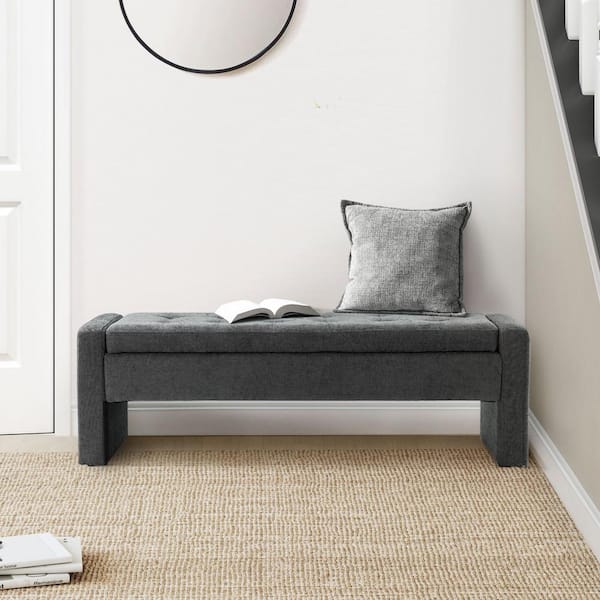 Charcoal storage online bench