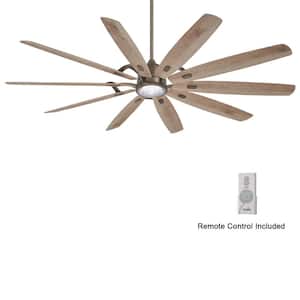 Barn H20 84 in. LED Indoor/Outdoor Heirloom Bronze Smart Ceiling Fan with Remote Control
