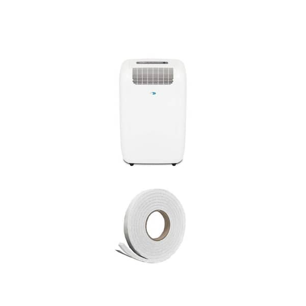 5,200 BTU Portable Air Conditioner (300 Sq.Ft.) and 3/4 in. x 7/16 in. x 10 ft. Weatherstrip Tape Combo