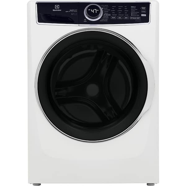 27 in. W 4.5 cu. ft. Front Load Washer with SmartBoost, LuxCare Plus Wash System, Perfect Steam, ENERGY STAR in White