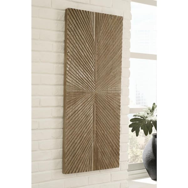 Signature DESIGN BY ASHLEY Lenora 48 in. x 20 in. Distressed