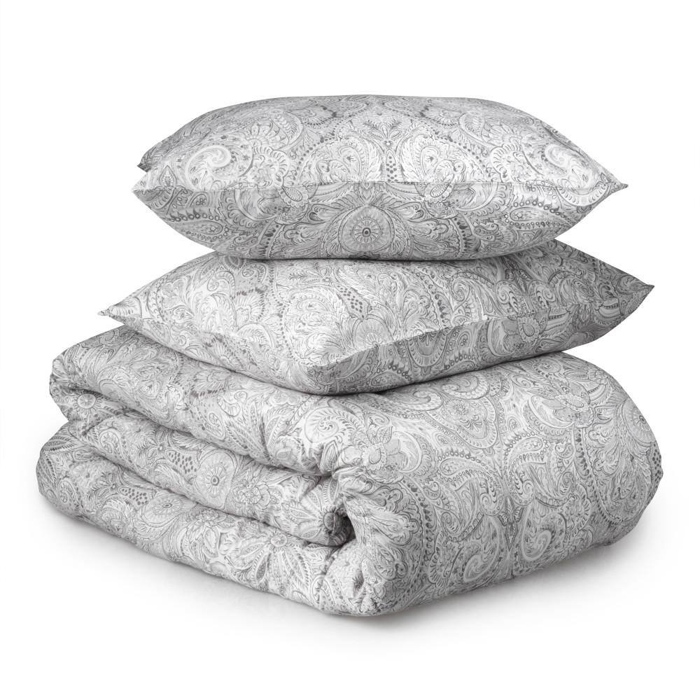 Christy Living Rhapsody King Paisley Cotton Sateen Comforter Set