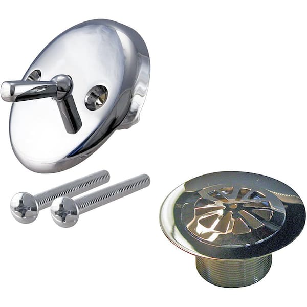 792K-1-26 Replacement Trim for Price-Pfister Trip Lever and Fine Thread Drain Grate, Polished Chrome