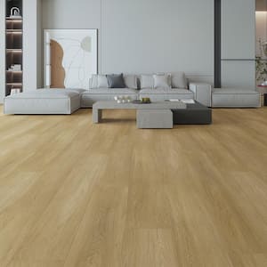 Chastain 28 MIL x 9 in. W x 60 in. L Click Lock Waterproof Luxury Vinyl Plank Flooring (22.64 sq. ft./case)