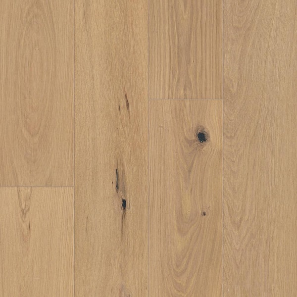 Take Home Sample - Harts Mill Oak Waterproof Wire Brushed Engineered Hardwood Flooring