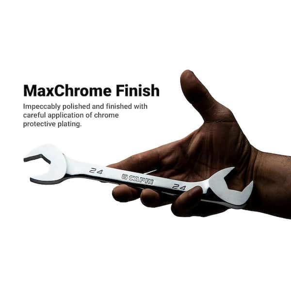 Capri Tools SAE 30° and 60° Angle Open End Wrench Set (13-Piece