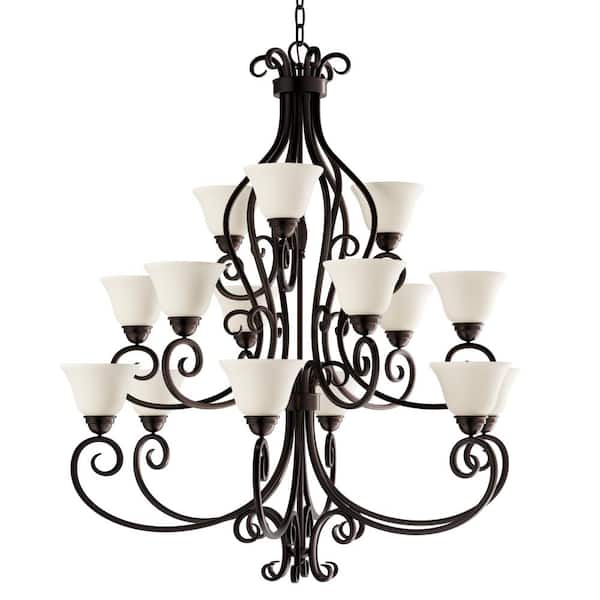 Maxim Lighting - Manor 15-Light Oil-rubbed bronze Chandelier