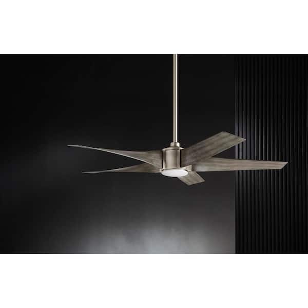  Decorators Collection シーリングファンライト Home Decorators Collection Sky Parlor 56 in. Integrated LED Indoor