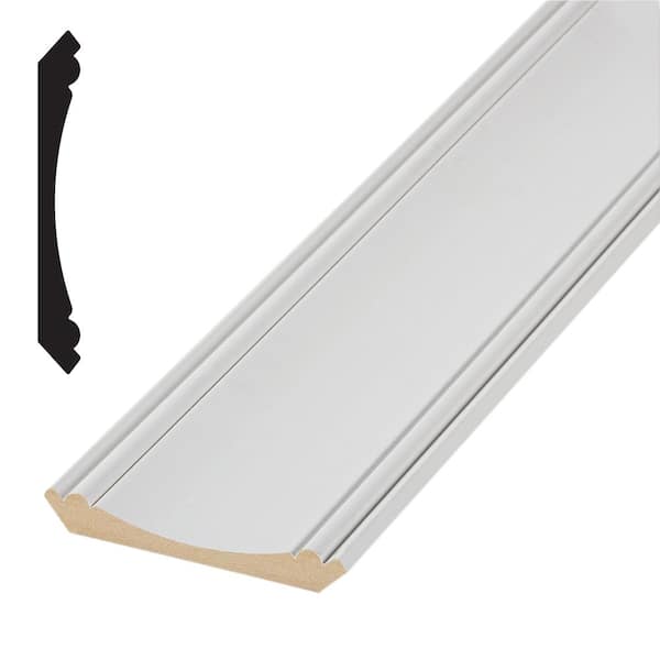 Woodgrain Millwork Timeless Craftsman 525 3/4 in. x 51/4 in. Primed MDF Crown Moulding