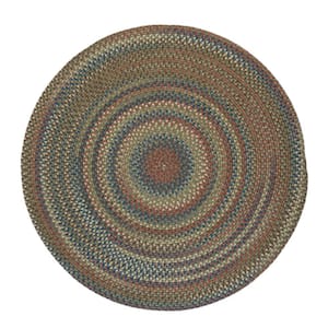 Cedar Cove Olive 12 ft. Round Indoor Area Rug