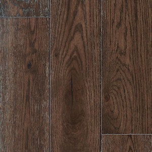 Take Home Sample - Pacific Grove French Oak Water Resistant Wirebrushed Solid Hardwood Flooring - 5 in. x 7 in.