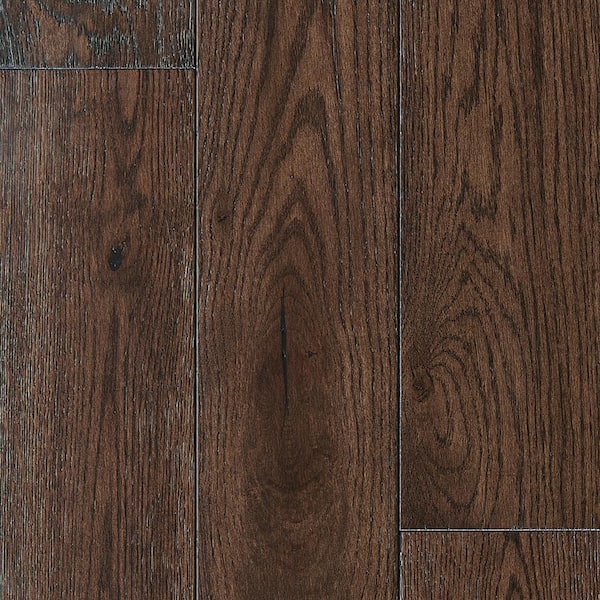 Malibu Wide Plank Pacific Grove French Oak 3/4 in. T x 5 in. W Wire Brushed Solid Hardwood Flooring (22.6 sq. ft./case)