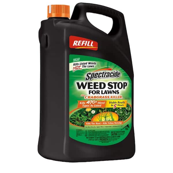 Spectracide 1.33 Gal. Weed Stop for Lawns Accushot Refill Weed Plus Crabgrass Killer