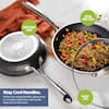 Gotham Steel 14 in. Aluminum Ti-Ceramic Nonstick Family Sized XL Skillet  with Helper Handle 7343 - The Home Depot