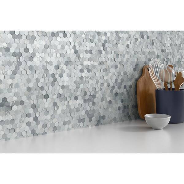 Platinum Silver Glass & Mirror Mix Mosaic - Hyperion Tiles