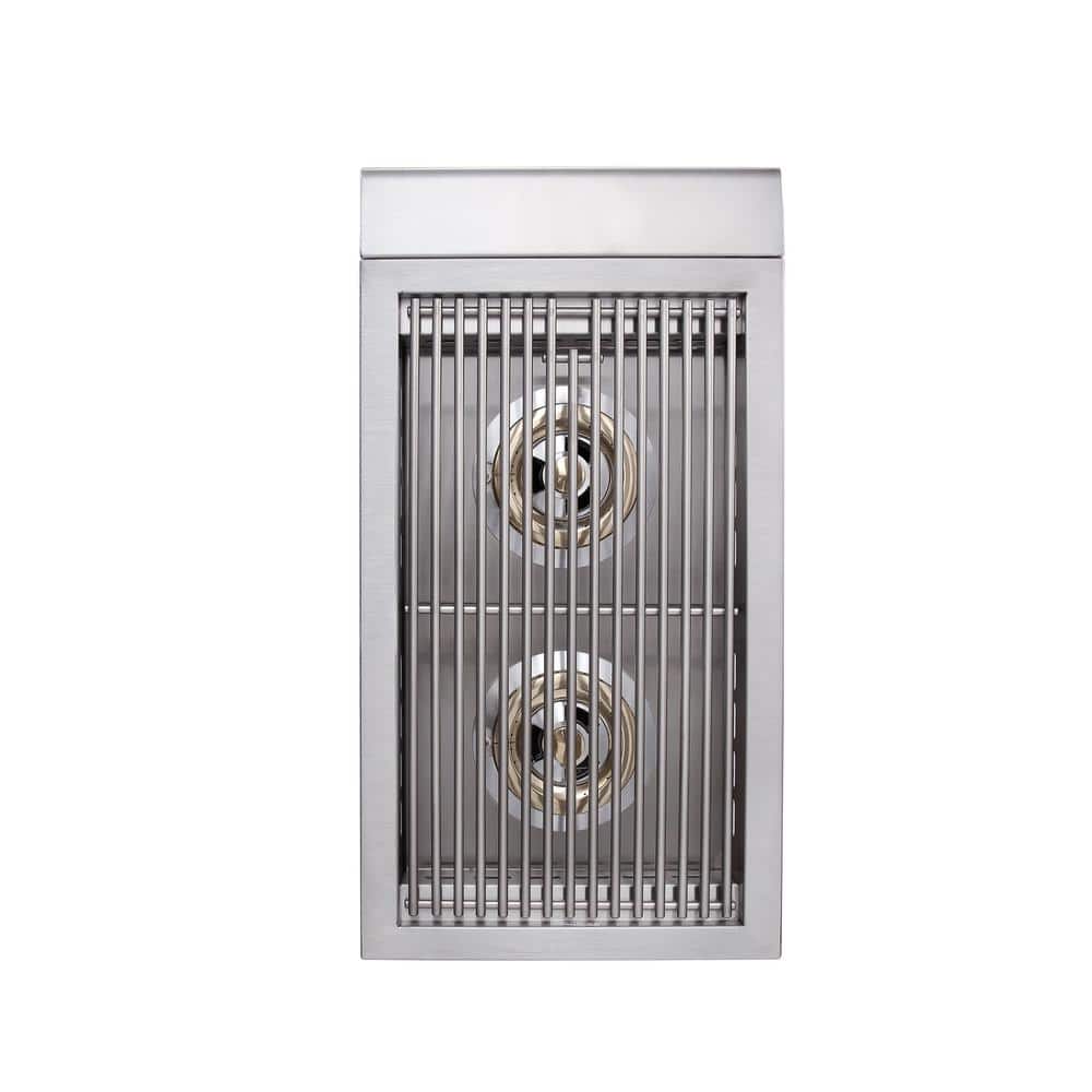 Stainless Steel Dual Control Propane Side Burner