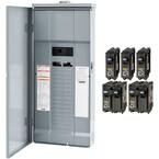 Homeline 200 Amp 30-Space 60-Circuit Outdoor Main Breaker Plug-On Neutral Load Center - Value Pack