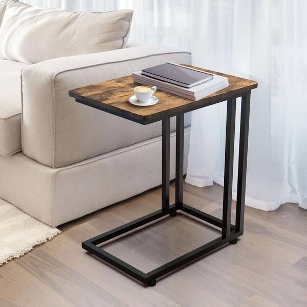 c shaped bed table