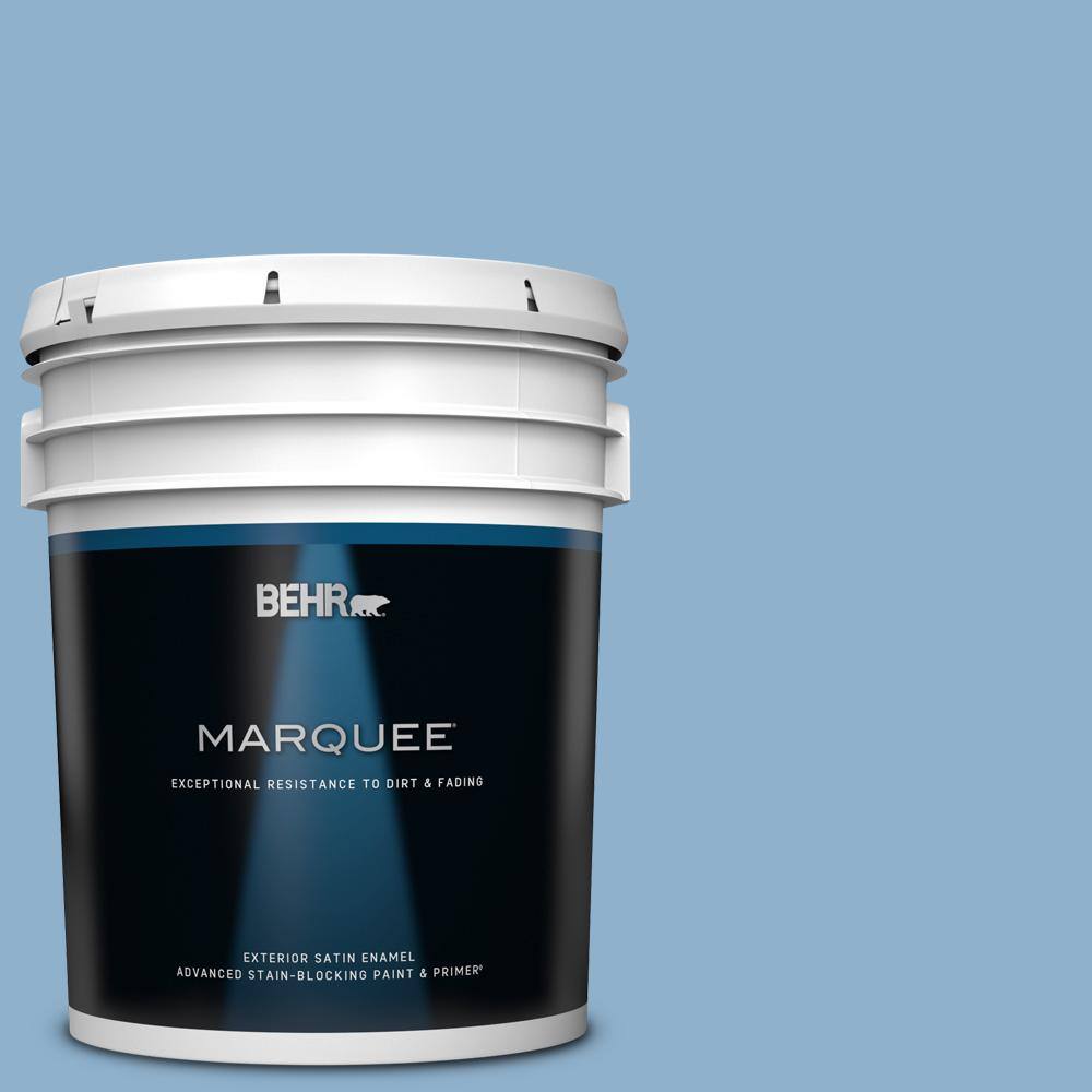 BEHR MARQUEE 5 gal. M5103 Sailors Knot Satin Enamel Exterior Paint
