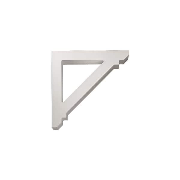 Fypon 15-7/8 in. x 2 in. x 15-7/8 in. Polyurethane Bracket