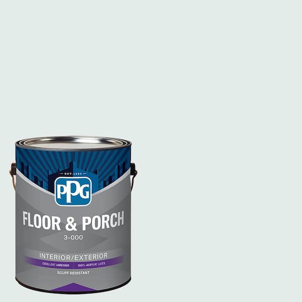 1 gal. PPG1034-1 Morning Song Satin Interior/Exterior Floor and Porch Paint