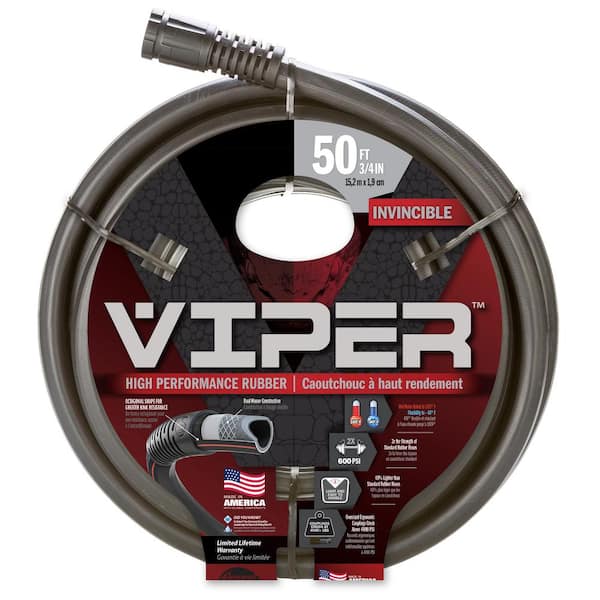 Element Viper 5/8 in. x 50 ft. Heavy-Duty Rubber Hose