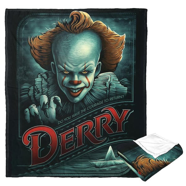 THE NORTHWEST GROUP It 2 Silk Touch Multi-Colored Throw Blanket Do You Have The Courage
