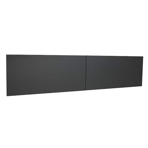 Hirsh 72 in. W Rectangle Charcoal Metal Stack-On Door Kit, Executive Modular Desk Collection