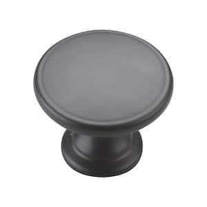 Marseille Collection 1-3/4 in. (45 mm) Black Transitional Cabinet Knob