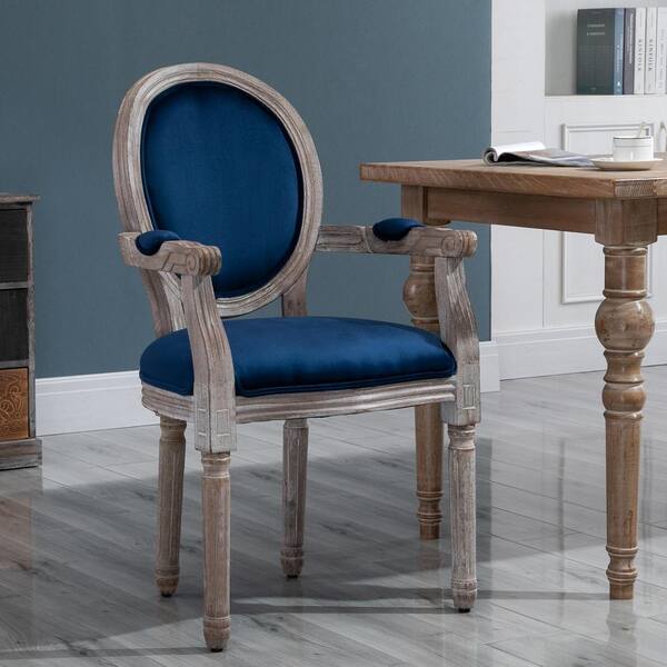 round back paige upholstered dining armchair