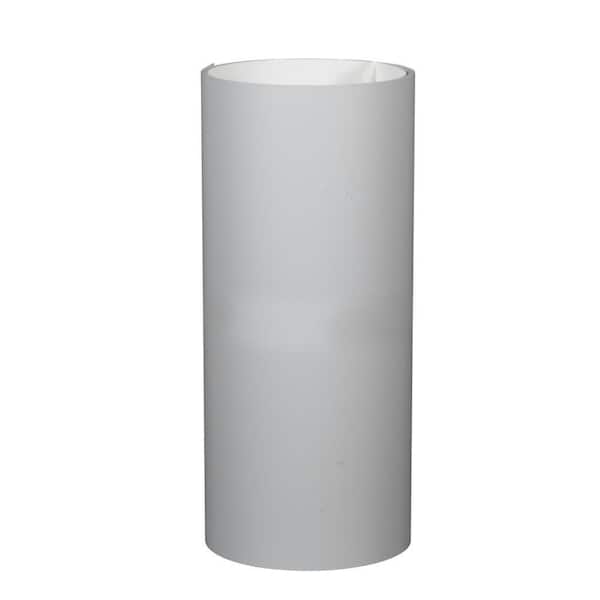 24 in. x 50 ft. Pearl Gray over White Aluminum Trim Coil