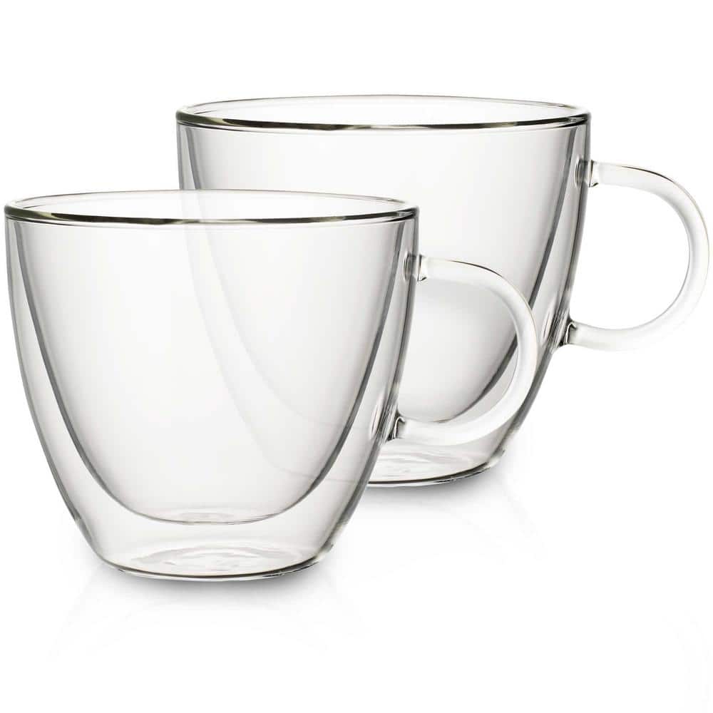 Villeroy & Boch 11-7243-8094 Artesano Barista 3.75 oz. Double Wall Glass Cup  - 2/Set