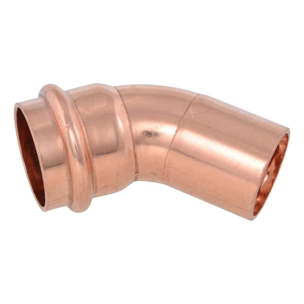 1-in Copper Press Fitting 45-degree Street Elbow (5-Pack) price history on PriceWatchPro