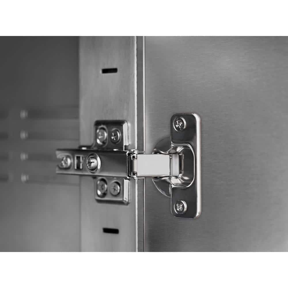 Stainless Steel 64" Outdoor Base Cabinet Set with Double Doors